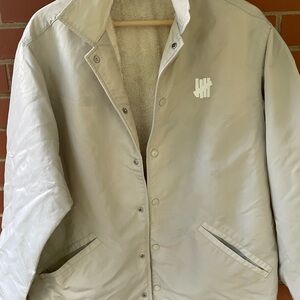 Undefeated Men's Beige Jacket